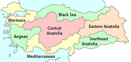 Geographical Regions of Turkey