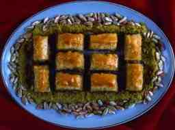 baklava dessert of Gaziantep