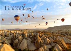 Hot-air balloons in Cappadocia