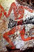 Wall painting from Catalhoyuk