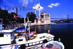 Ortakoy mosque on the Bosphorus