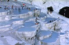 Chalk formations in Pamukkale