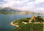 Lago Van e l'isola di Akdamar