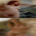 Presque nude girls