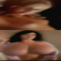 Senior swinging wife