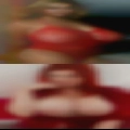 Beautiful naked woman party
